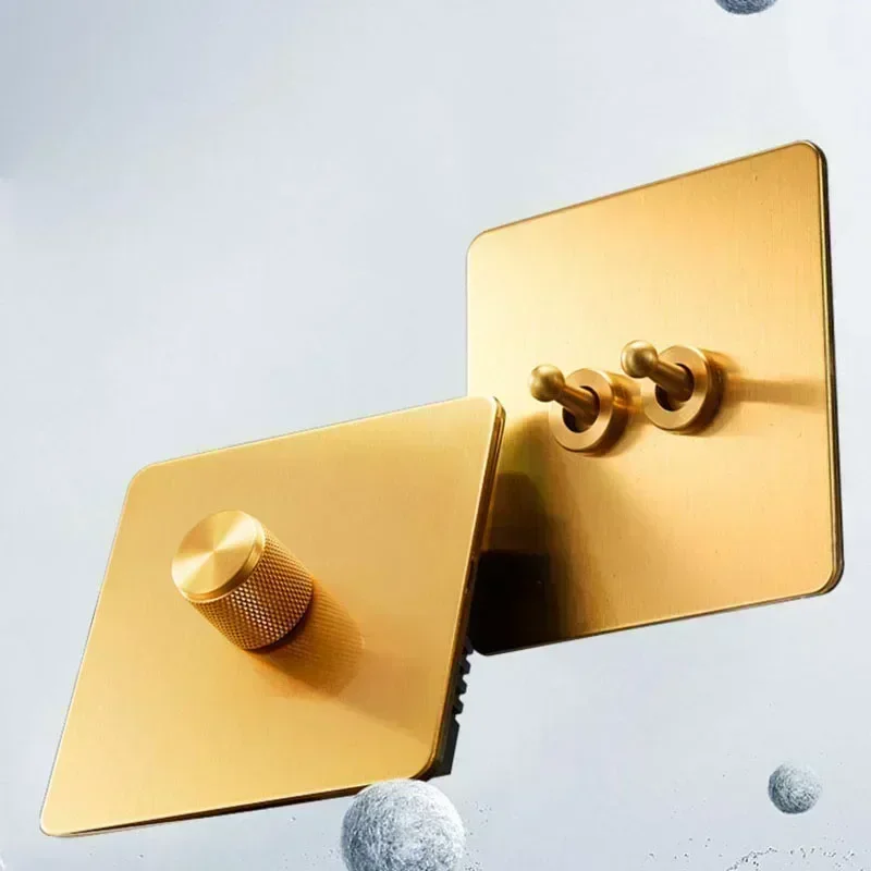 Wall Light Toggle Switch Gold  - Home Improvement Ideas recension och pris