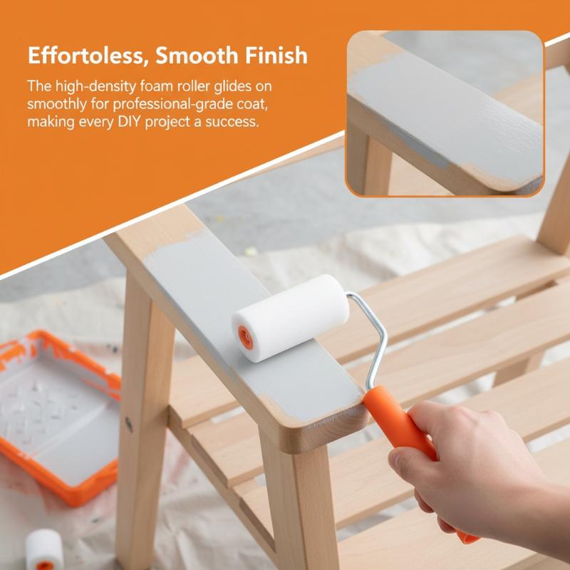 6Pcs Foam Paint Roller Kit 2 I - Home Improvement Ideas recension och pris
