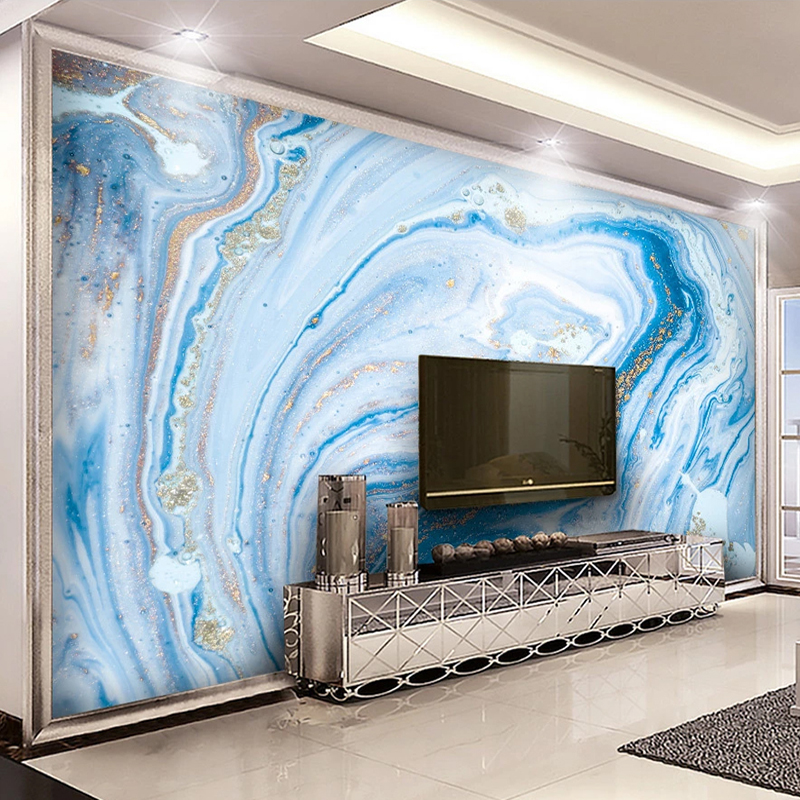 Custom Large Murals Blue Marbl - Home Improvement Ideas recension och pris